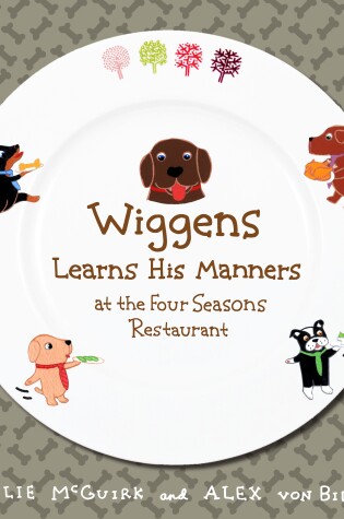 Cover of Wiggens Learns His Manners at the Four Seasons Restaurant