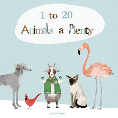 Book cover for 1 to 20 Animals a Plenty