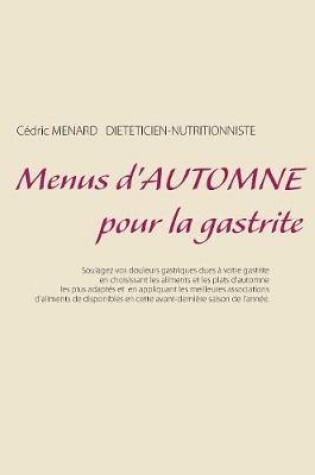 Cover of Menus d'automne pour la gastrite