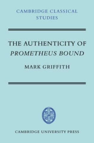 Cover of The Authenticity of Prometheus Bound