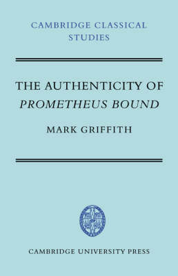 Book cover for The Authenticity of Prometheus Bound