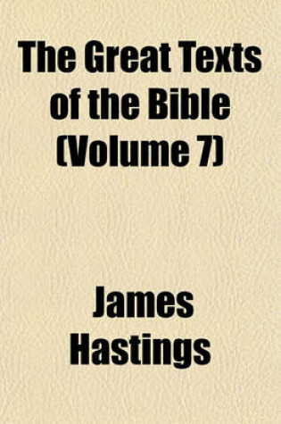 Cover of The Great Texts of the Bible (Volume 7)