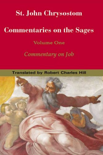 Book cover for St. John Chrysostom Commentary on Job