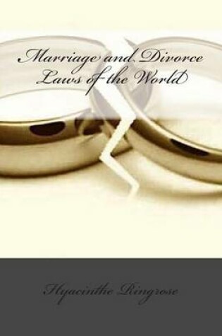 Cover of Marriage and Divorce Laws of the World