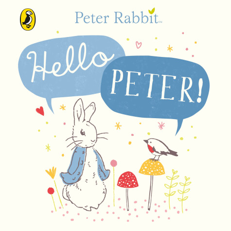 Book cover for Peter Rabbit: Hello Peter!