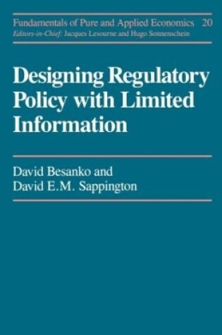 Cover of Designing Regulatory Policy