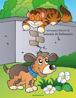 Book cover for Livro para Colorir de Animais de Estimação 4