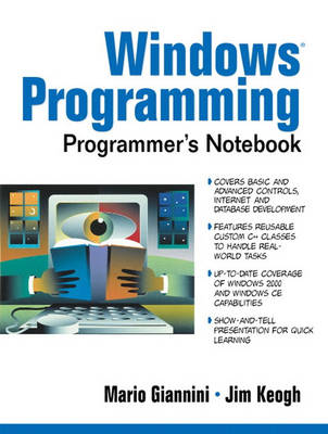 Book cover for Windows Programming Programmer's Notebook