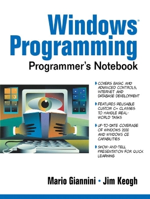 Book cover for Windows Programming Programmer's Notebook