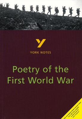 Cover of Poetry of the First World War: York Notes for GCSE