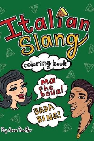 Cover of Italian Slang Coloring Book