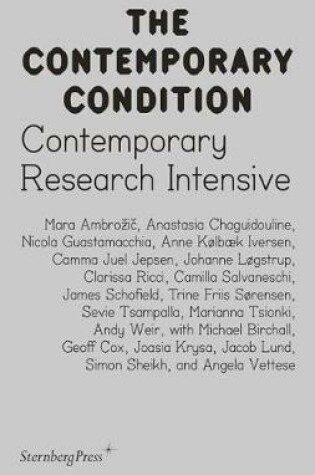 Cover of Contemporary Research Intensive