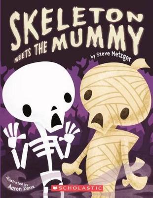 Book cover for Skeleton Meets the Mummy