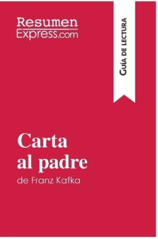 Cover of Carta al padre de Franz Kafka (Guía de lectura)