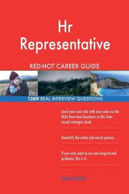 Book cover for HR Representative Red-Hot Career Guide; 1289 Real Interview Questions