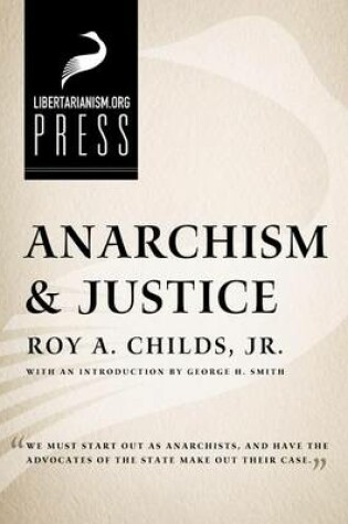 Cover of Anarchism and Justice