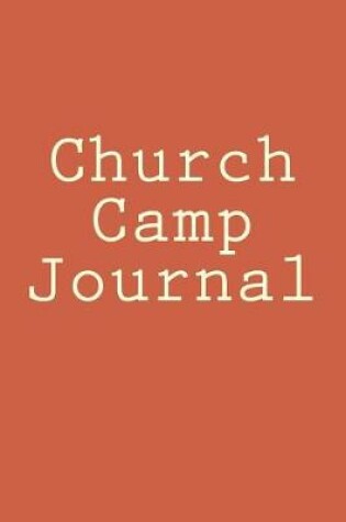 Cover of Church Camp Journal