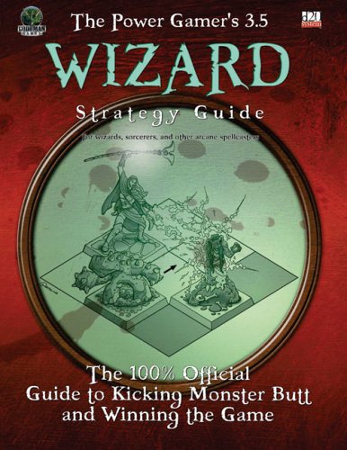 Book cover for Power Gamers 3.5 Wizard Strategy Guide