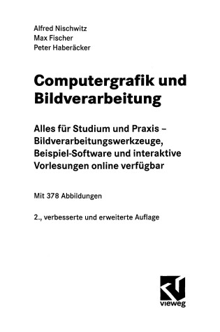 Cover of Computergrafik Und Bildverarbeitung