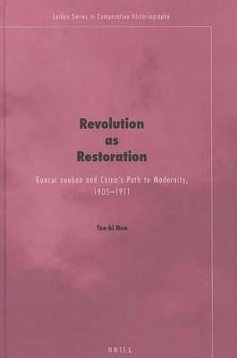 Cover of Revolution as Restoration