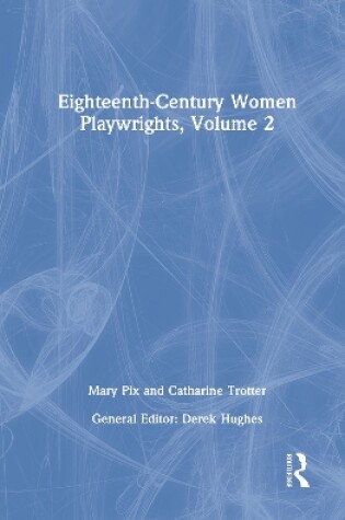 Cover of Eighteenth-Century Women Playwrights, vol 2