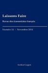 Book cover for Laissons Faire - n.14 - novembre 2014