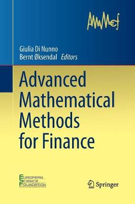 Cover of Advanced Mathematical Methods for Finance