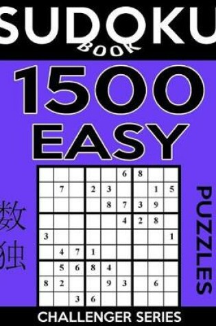 Cover of Sudoku Book 1,500 Easy Puzzles