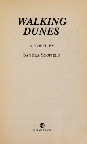 Book cover for Walking Dunes
