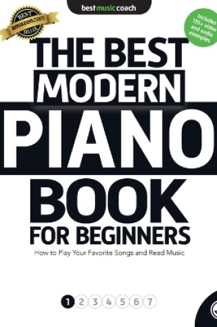 Cover of The Best Modern Piano Book for Beginners 1