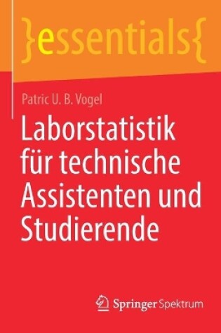 Cover of Laborstatistik Fur Technische Assistenten Und Studierende