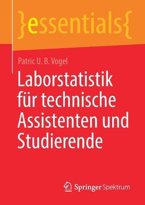 Cover of Laborstatistik Fur Technische Assistenten Und Studierende