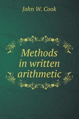 Cover of Methods in written arithmetic