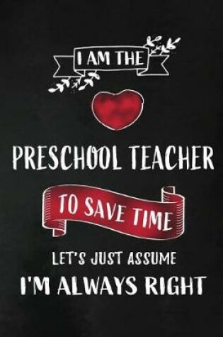 Cover of I am the Preschool Teacher