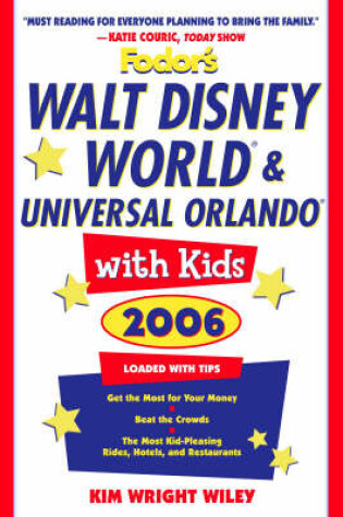 Cover of Fodor's Walt Disney World and Universal Orlando with Kids