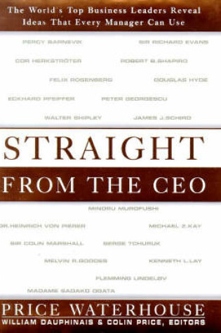 Cover of Straight from the CEO