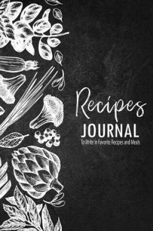 Cover of Recipes Journal