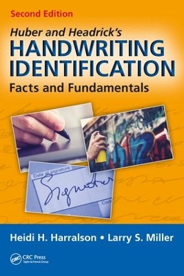 Book cover for Huber and Headrick's Handwriting Identification