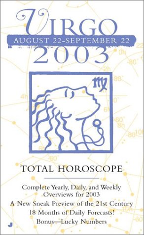 Book cover for Total Horoscopes 2003: Virgo