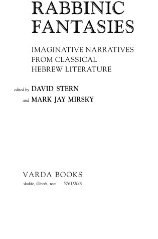 Cover of Rabbinic Fantasies