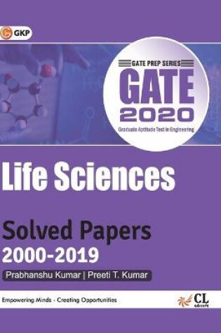 Cover of GATE 2020 Solved Papers - Lifesciences