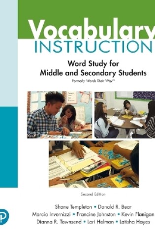 Cover of Vocabulary Instruction