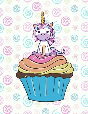 Book cover for Unicorn Cupcake Whimsical Notebook