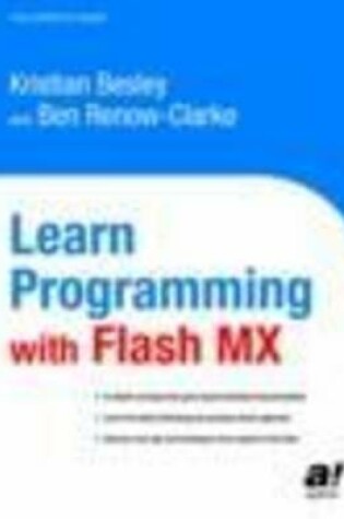 Cover of Learn Programming with Flash MX