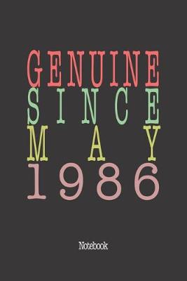 Book cover for Genuine Since May 1986