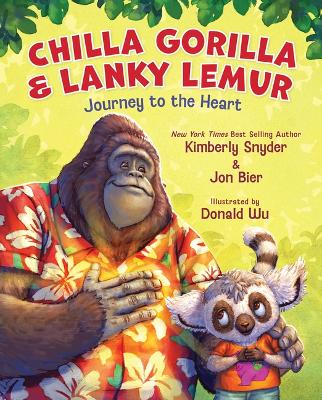 Book cover for Chilla Gorilla & Lanky Lemur Journey to the Heart