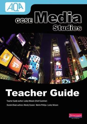 Book cover for AQA GCSE Media Studies Teacher's Guide