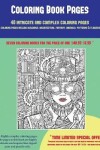 Book cover for Adult Coloring Images (40 Complex and Intricate Coloring Pages)