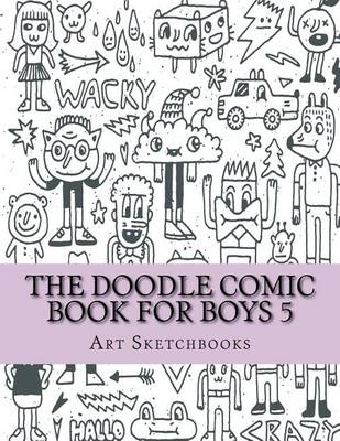 Cover of The Doodle Comic Book for Boys 5