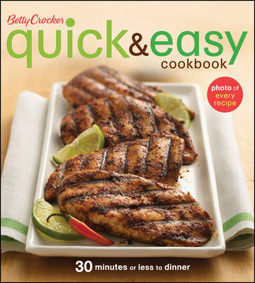 Book cover for Betty Crocker Quick and Easy Cookbook